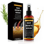 Rouclo Rosemary Oil Hair - Hair Growth Serum with Organic Castor Oil & Biotin for Women & Men, Supports Stronger Hair for Hair Loss, Rosemary Water for Hair & Beard Growth Agent Men, 60 ml