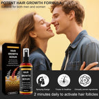 Rouclo Rosemary Oil Hair - Hair Growth Serum with Organic Castor Oil & Biotin for Women & Men, Supports Stronger Hair for Hair Loss, Rosemary Water for Hair & Beard Growth Agent Men, 60 ml